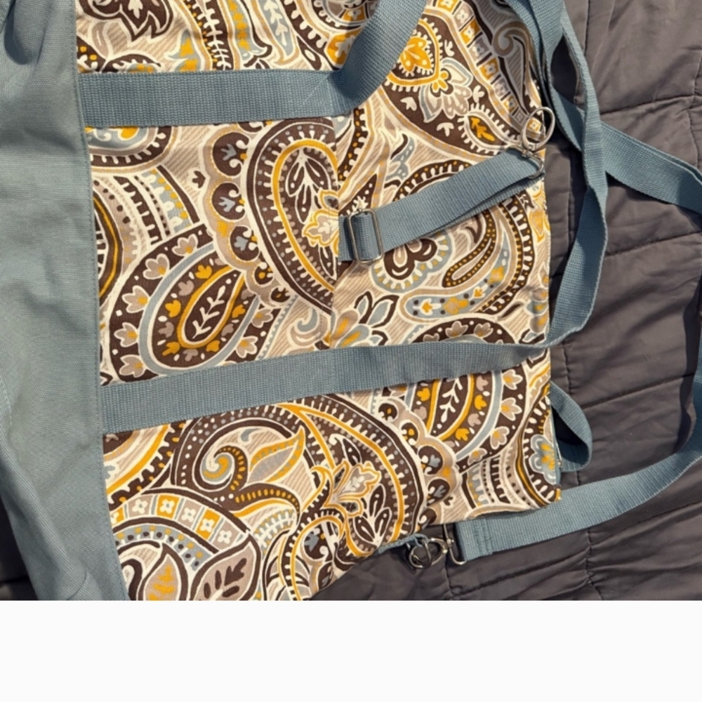 Bundle Paisley Overnight Bag with Wristlet